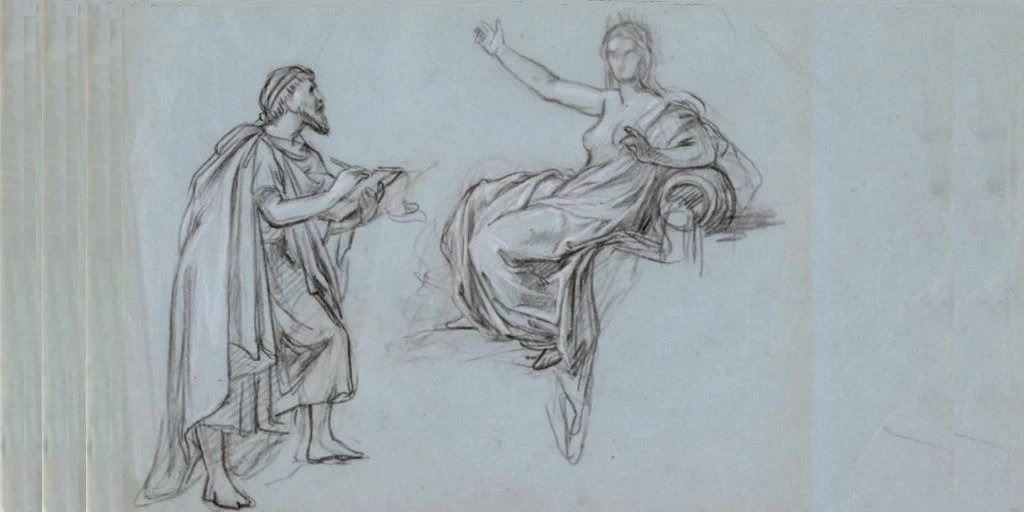 Egeria e Numa Pompilio - Museo Capitolino, Roma